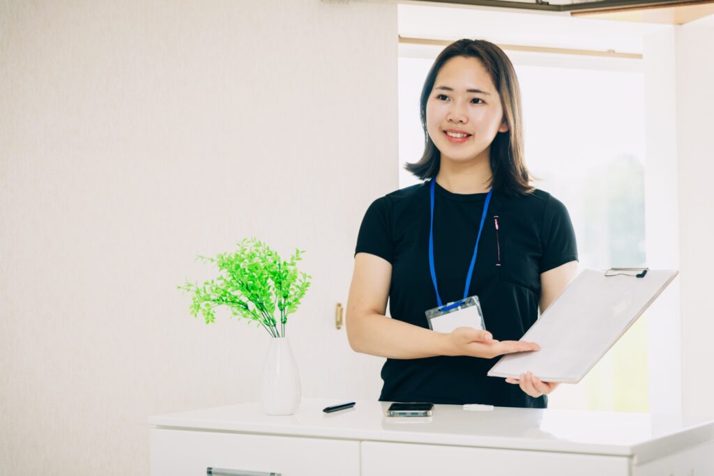 ご来店(5分前を目安にご来店下さい)